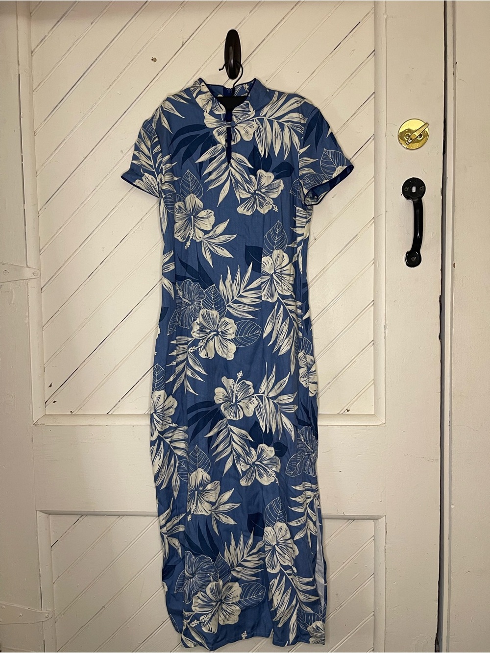 Vintage Island Moments By Emme Hawaiian Maxi Dress